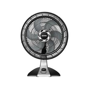 Ventilador de Mesa Arno Silence Force 30cm - Preto/Prata - 220v