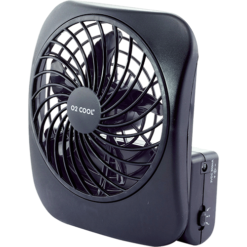 Ventilador de Mesa DTC Desk Cool Cinza e Preto 2 Velocidades