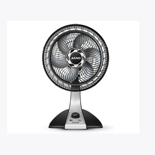 Ventilador de Mesa Silence Force Vf30 Preto/prata - Arno