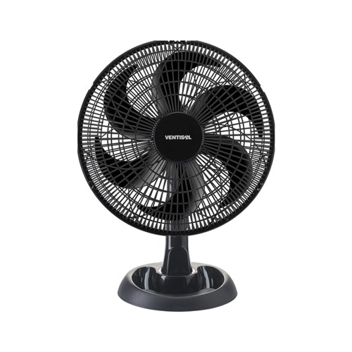 Ventilador de Mesa Turbo Eco 30cm Preto 127V Ventisol