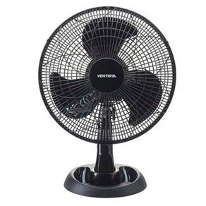 Ventilador de Mesa Ventisol Turbo Eco - 30 Cm - Preto - 220V