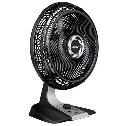 Ventilador Silence Force VF40, Preto/Prata Arno 110V