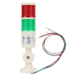 Vermelho / Verde CNC Máquina Aviso LED Alarme Luz indicadora de sinal com aviso sonoro 24V