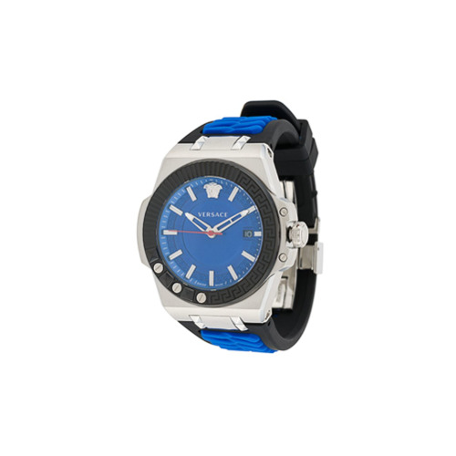 Versace Relógio Chain Reaction 45mm - Azul