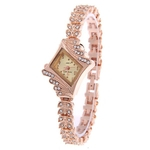 Versão coreana do quartzo moda senhoras assistir high-grade strass pulseira pulseira personalidade menina cheia de diamantes relógio de liga de diamante