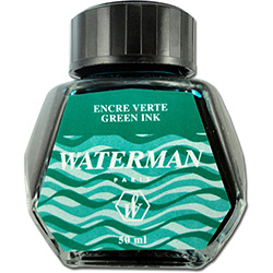 Vidro de Tinta Waterman Verde