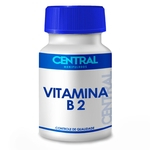 Vitamina B2 - Riboflavina - Indicada nos esportes de alta performance, na hemodiálise crônica e na inflamação crônica do intestino -50mg 90 cápsulas