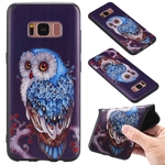 Para TPU fosco Samsung S8 Luxo 3D Relief Soft Case tampa traseira