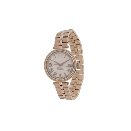 Vivienne Westwood Round Logo Watch - Rosa