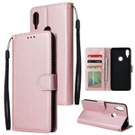 Por nota redmi 7 / redmi nota 7pro Flip-tipo Phone Case protetor de couro com 3 Card Posição Buckle projeto da tampa do telefone