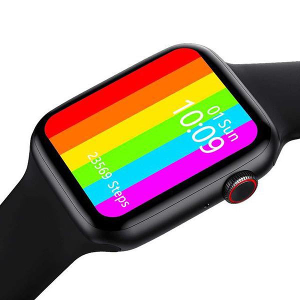 W26 Iwo Relógio Smartwatch Tela Total 1.7, Menu Colmeia IP68