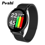 W8 Bluetooth relógio inteligente impermeável Sports Academia Rastreador Heart Rate Monitor de Pressão Arterial Homens Mulheres Android IOS Smartwatch