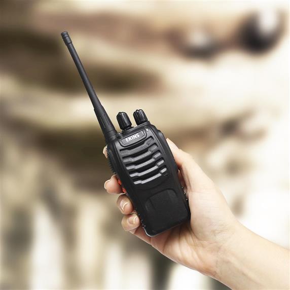 Walk-Talk Radio Comunicador Profissional de 16 Canais - Ekins