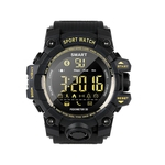 TS Waterproof EX16S Smart Sport Assista Bluetooth pedômetro Men relógio de pulso