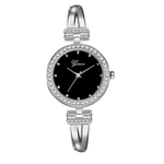 Women Fashion Stainless Steel Band Analog Quartz Round Wrist Watch Watches