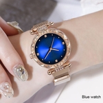 Women Ladies Fashion Star Gradient Quartz Watch Wristwatch With Magnet