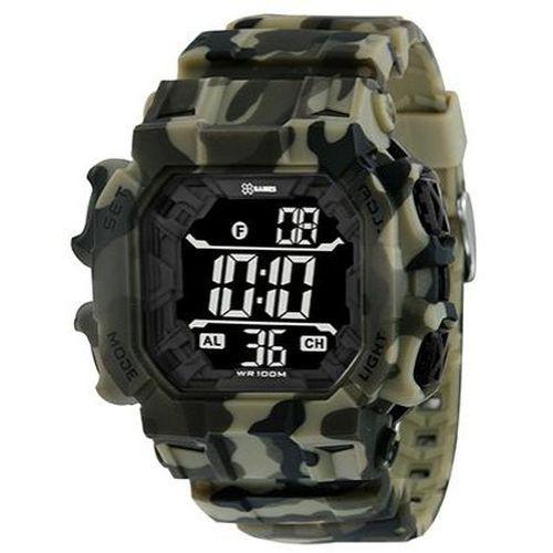 X-games Masculino Hexagonal Digital Negativo Borracha Army Verde Xgppd142-pxep