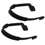 2x Silicone óculos Correias óculos óculos De Sol Esportes Banda Cabo Para Crianças Preto