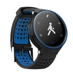 X2 Smartband Heart Rate Monitor SMS chamada de lembrete ped?metro Waterproof