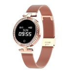 X10 Mulheres relógio inteligente IP68 senhoras impermeável relógio inteligente Bluetooth Pulseira de Fitness Pedometer Heart Rate Smartwatch