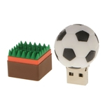 2x8 Gb Modelo De Bola Dos Desenhos Animados Alta Velocidade Pendrive Usb 2.0 Flash Drive Disk Football