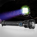 XANES XHP70 2000LM Lanterna LED Brilhante USB Recarregável Tático Zoom 3 Modos Tocha Luz Lâmpada de Trabalho de Emergência Lanterna Tocha