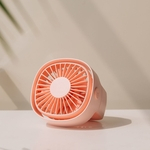 XIAOMI 3life Mini FanRotating Desktop Ventilador Baixo Ruído Vento Natural Vento USB Carga