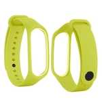 Xiaomi Mi2 Band 3 Alça ajustável pulseira pulseira pulseira de silicone macio