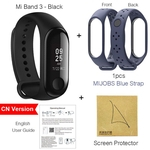 Xiaomi Mi Band 3 Miband3 inteligente Pulseira de Fitness Rastreador Pulseira Heart Rate Mensagem Instantânea OLED Touch Screen MiBand Waterproof