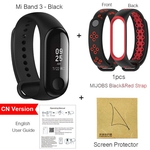 Xiaomi Mi Band 3 Miband 3 inteligente Pulseira OLED Touch Screen Waterproof Caller ID Heart Rate Monitor de Fitness Rastreador Bracelet