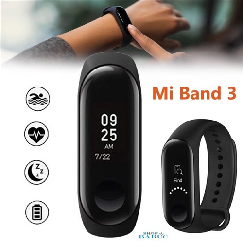 Xiaomi Mi Band 3 Relógio Smartwatch Pulseira