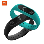 Xiaomi miband mi band 2 pulseira inteligente pulseira monitor de freqüência cardíaca pedômetro rastreador de fitness pulseira esporte homens mulheres bluetooth