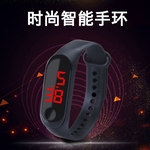 Xiaomi três botões relógio pulseira levou para crianças do sexo masculino e estudantes do sexo feminino presentes desportivos M3