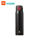 Xiaomi VIOMI Balão de Vácuo 460 ml Garrafa Térmica de Isolamento a Vácuo de Aço Inoxidável BPA Free Thermal 24H Bottle Copo de Água para Viagem na Escola