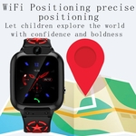 Y21S Crianças relógio inteligente Anti-perdida Safe Kids GPS Tracker SOS Chamada GSM Smartwatch WiFi Posicionamento Bracelet