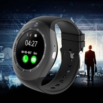 Y1S Smart Watch Monitor Sleep Tracker Fitness Pedômetro Suporte Cartão SIM