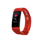 Y5 Smartwatch Homens Mulheres Bracelet LED Pressão impermeável inteligente Wrist Band Heart Rate Sangue pedômetro Relógio para o Android iOS