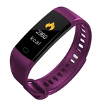 Y5 Sport Fitness Tracker M4 Monitor de freqüência cardíaca inteligente