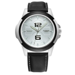 Yazole moda sports relógio de quartzo dos homens relógios top marca de luxo relógio masculino dos homens de negócios à prova d 'água relógio de pulso hodinky relogio masculino
