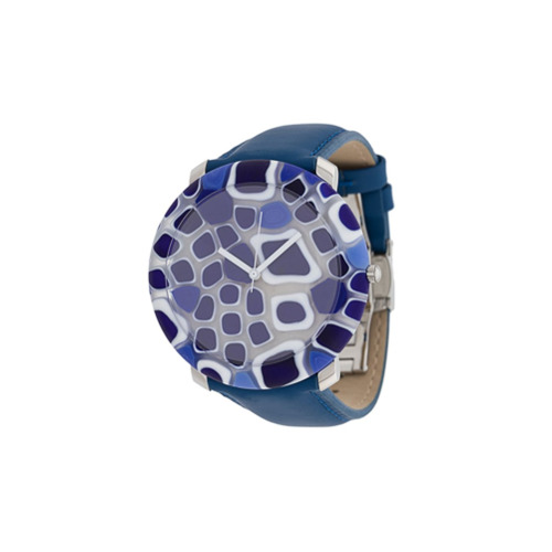 Yunik Relógio Square 44mm Grande - Azul