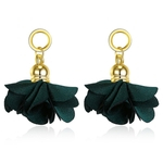 YW-LXE014 Fashion Party Romantic Flower Brincos Mulheres Eardrops J¨®ias