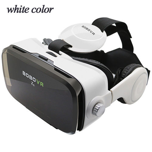 Z4 couro 3D Papelão capacete de realidade virtual VR Óculos Headset Box Stereo