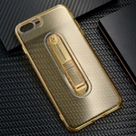 Para iPhone 5 / 5S / SE TPU Proteção Integral de volta caso capa com suporte Ring Finger Gostar