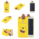 Para Xiaomi redmi NOTA 5A nobre 3D bonito colorido pintado animal TPU anti-risco antiderrapante capa protetora tampa traseira