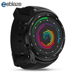 LOS Zeblaze THOR PRO 1,53 polegadas 1 + 16GB 3G GPS WIFI Smartwatch Android 5.1 MTK6580 Quad coração Núcleo 2.0 MP Camera Rate Monitor relógio inteligente Smart Watch Accessories