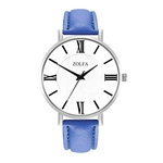 ZL65-YO mulheres na moda Relógios Rodada Dial macio pu pulseira de couro relógio de quartzo