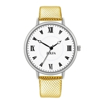 ZL76-YP Casual Mulheres Relógios Rodada Dial macio pu pulseira de couro relógio de quartzo