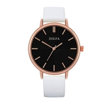 ZL83-MO Moda Feminina relógio de quartzo Couro Strap clássico Mulheres Quartz Assista