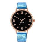 ZL97-MP Moda Feminina relógio de quartzo Couro Strap clássico Mulheres Quartz Assista