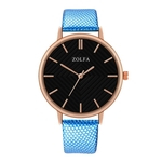 ZL99-MP Moda Feminina rel¨®gio de quartzo Couro Strap cl¨¢ssico Mulheres Quartz Assista